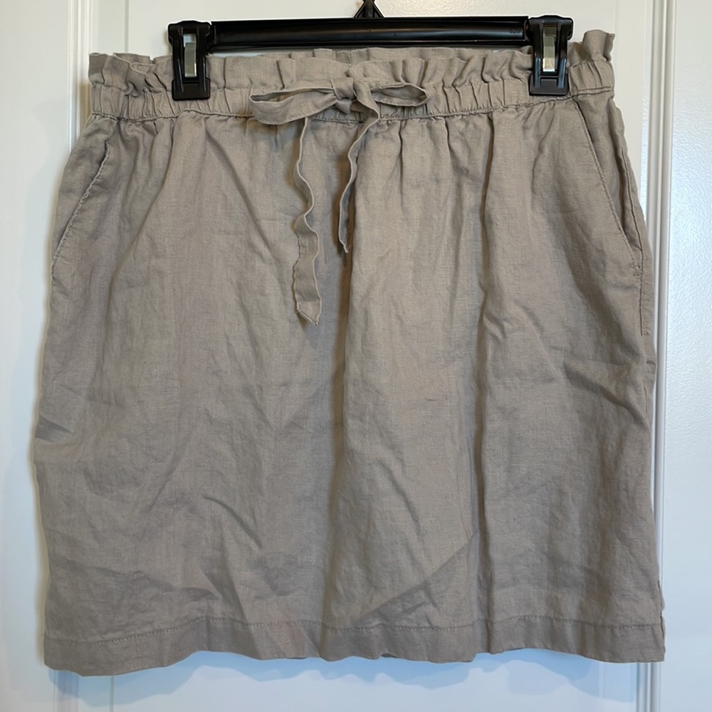 St. Tropez Linen Skirt